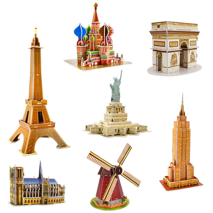 3D puzzle pusle nukumaja tehas