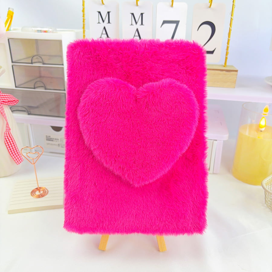 A5 armas armastuspäevik plüüsist märkmik