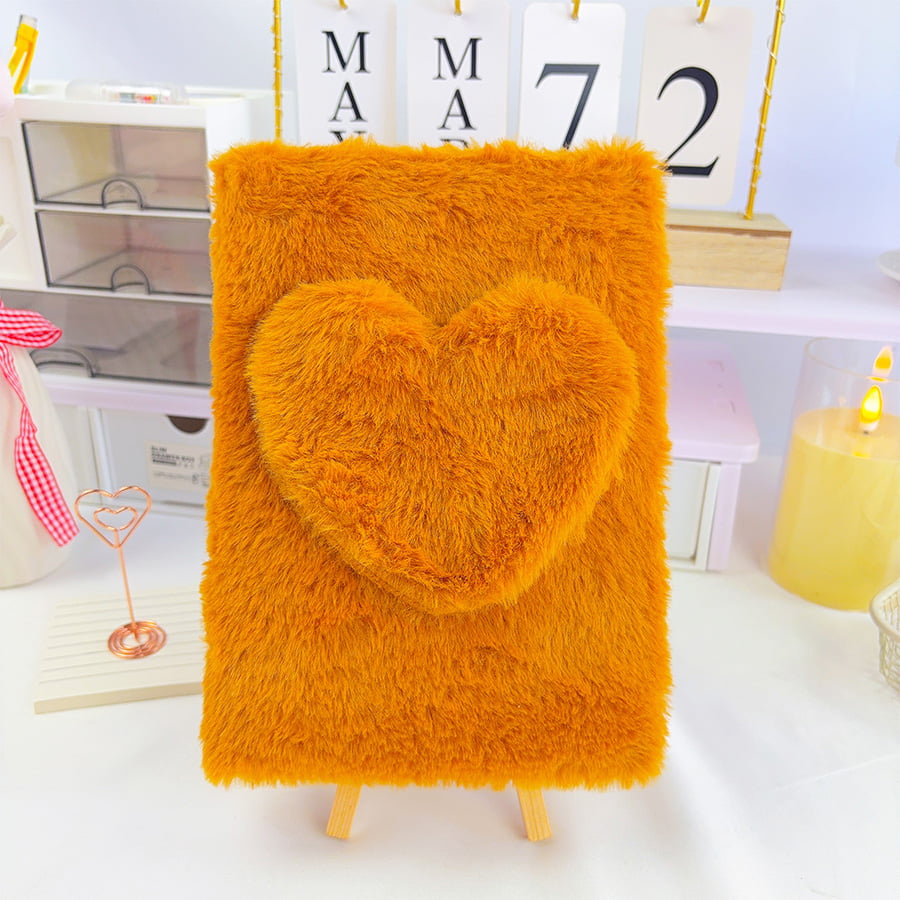 A5 armas armastuspäevik plüüsist märkmik