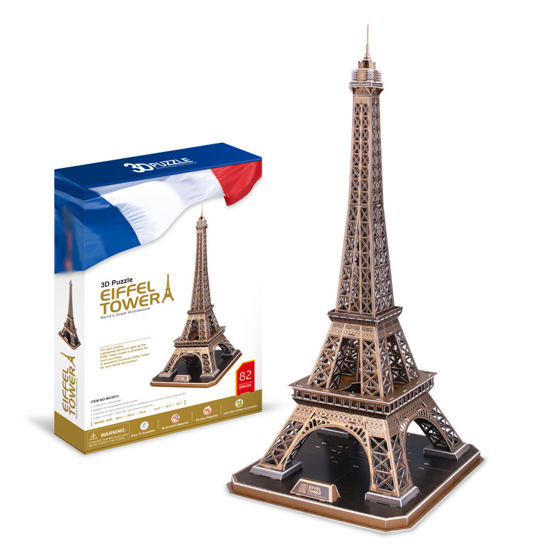 Madal hind Eiffeli torni 3D puzzle